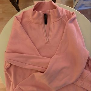 Fabletics Pink quarter zip